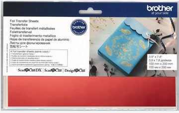 Brother ScanNCut CAFTSRED1 Hojas de transferencia de papel rojo