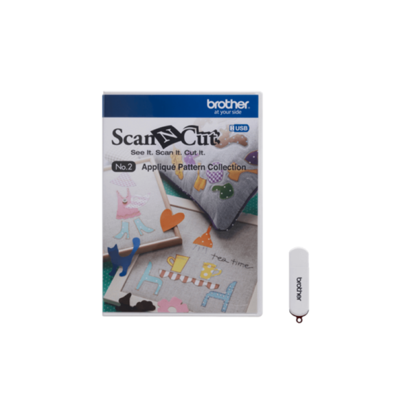 Colección de patrones de apliques ScanNCut CAUSB2