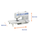 Máquina de coser digitalizada Brother CS7205