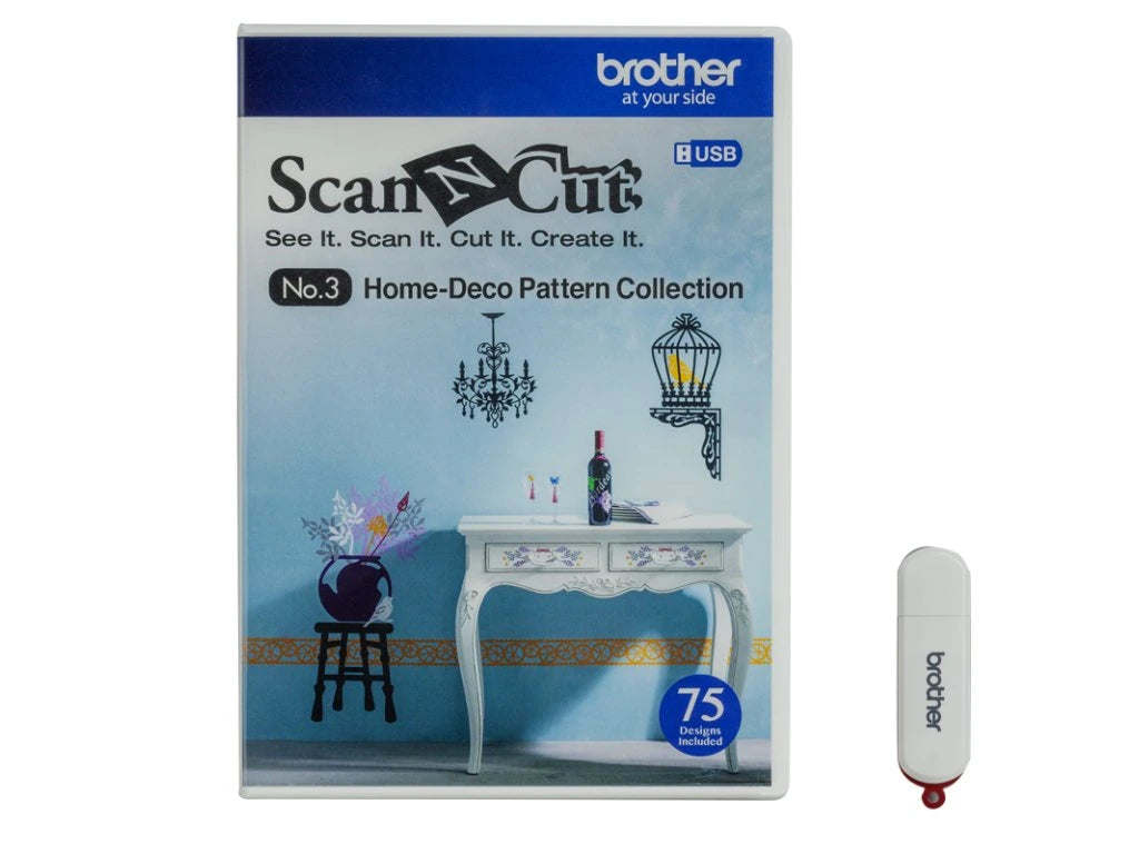 Deco kit de diseños USB para ScanNCut CAUSB3